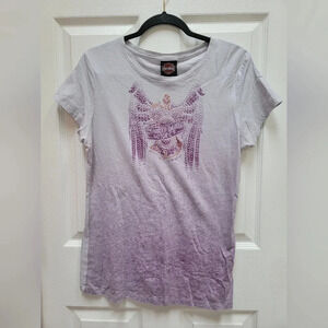 Harley-Davidson Women's Purple Gradient Tee